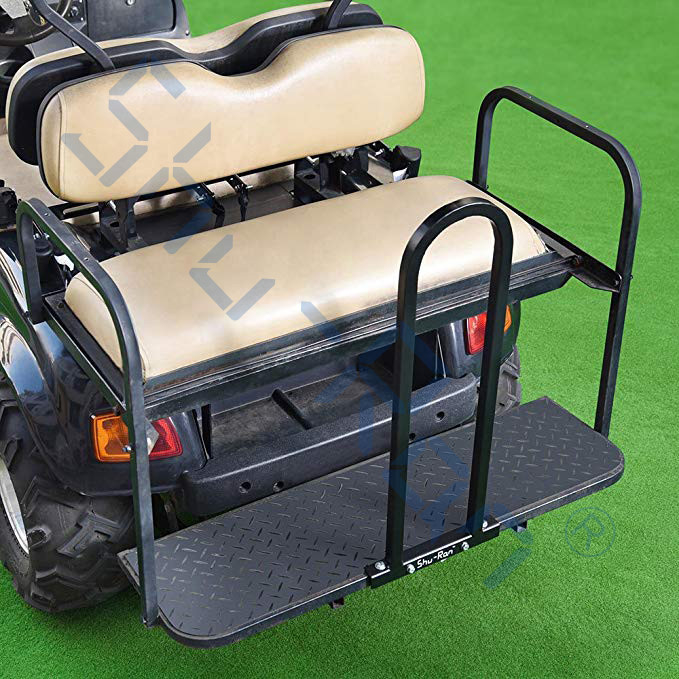 Pollici universali di colore 30x11.8x1 del nero di Antivari di gru a benna di sicurezza di Seat posteriore del carretto di golf di forma di U