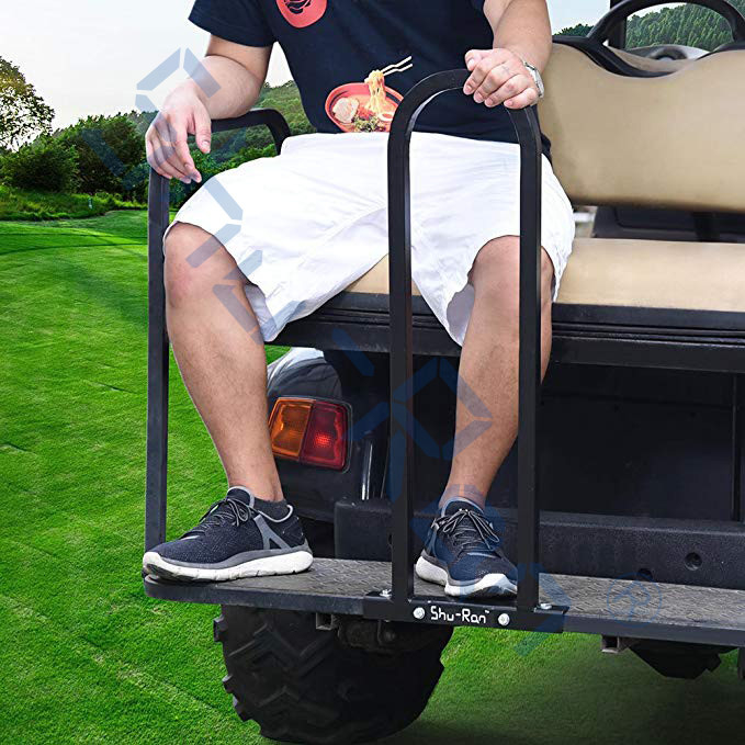 Pollici universali di colore 30x11.8x1 del nero di Antivari di gru a benna di sicurezza di Seat posteriore del carretto di golf di forma di U