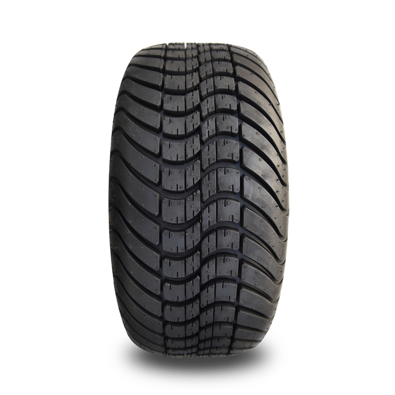 Carretto di golf a 12 pollici di alluminio nero rosso/lucido spinge e stanca 215/35-12 Assemblee di Tiro