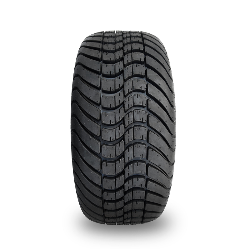 ShuRan lucida le ruote a 12 pollici del carretto di golf del nero e stanca 215/35-12 la gomma DOT Approved