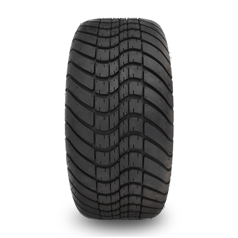 le ruote del carretto di golf 14x7 e la gomma combinata della via 225/30-14 delle gomme hanno lavorato il nero a macchina lucido