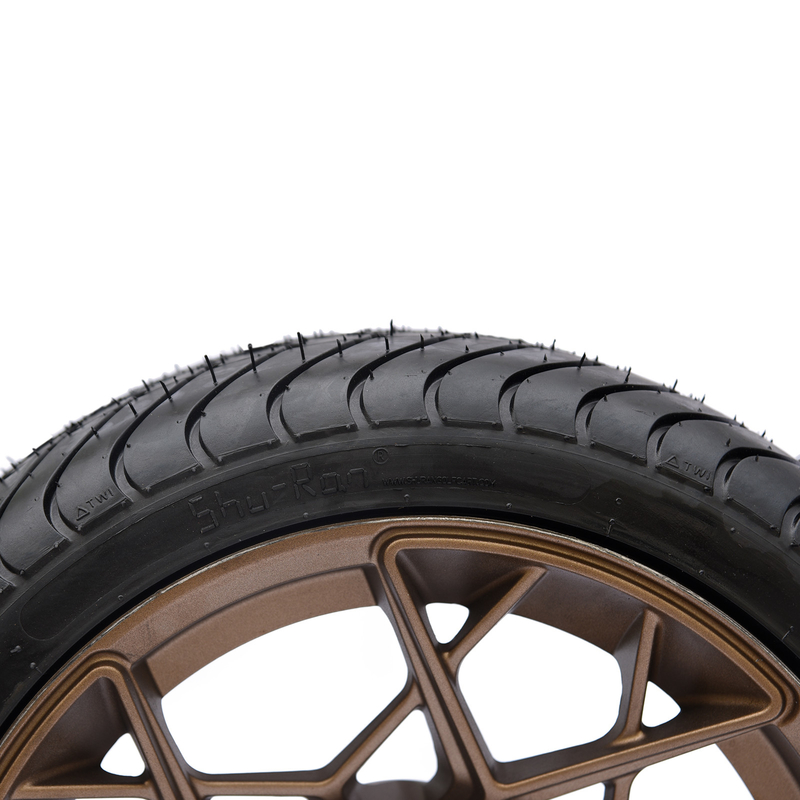 Ruota a 14 pollici bronzea del carretto di golf e stancare 225/30-14 4PLY combinato DOT Approved