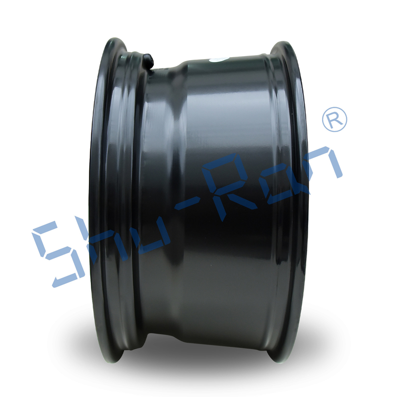 Shuran Nuovo 14' Rims Matte Nero Aluminico Golf Cart Ruota 14x7 Universale 4 Bolt Pattern