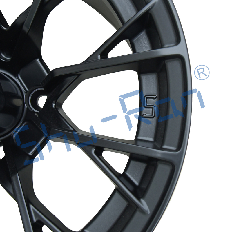 Shuran Nuovo 14' Rims Matte Nero Aluminico Golf Cart Ruota 14x7 Universale 4 Bolt Pattern