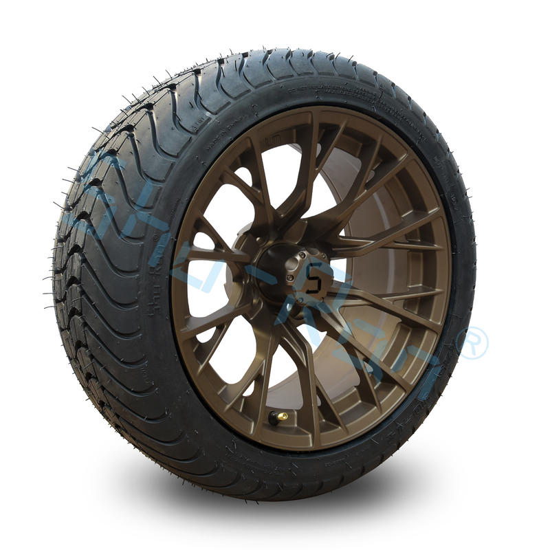 Ruote in bronzo personalizzate da 14' 225/30-14 Street DOT Approved Tries For Golf Cart ATV