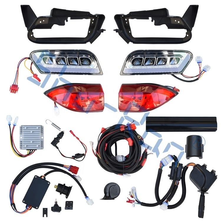 Golf Cart Deluxe Kit di luci a LED per Club Car Tempo con luce variabile RGB