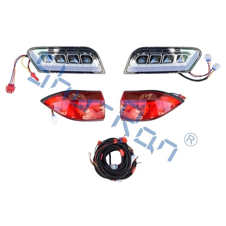 Golf Cart Deluxe Kit di luci a LED per Club Car Tempo con luce variabile RGB