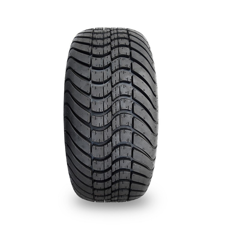 La via Matte Black Wheels a 12 pollici e 215/35-12 del carretto di golf stanca il modello DOT Rated di 4x4 Bolt
