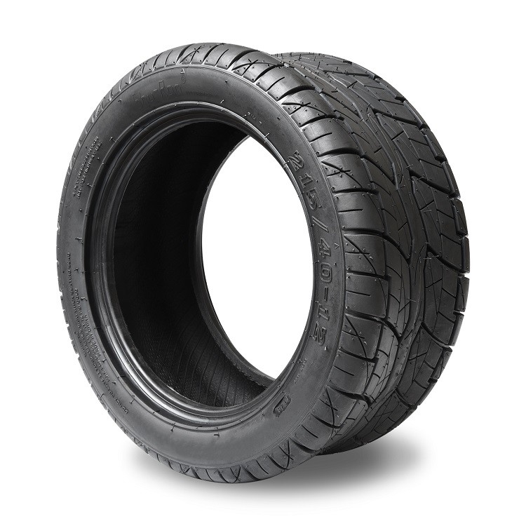 Gomme senza camera d'aria della via del carretto di golf 215/40-12 compatibili con le ruote a 12 pollici (nessun ascensore ha richiesto)