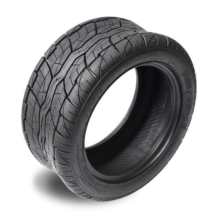 Gomme senza camera d'aria della via del carretto di golf 215/40-12 compatibili con le ruote a 12 pollici (nessun ascensore ha richiesto)