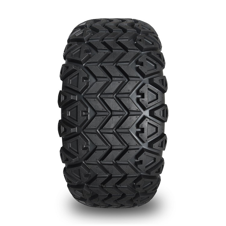 Ruote nere lucide a 14 pollici del carretto di golf e 22x10-14 DOT Tires con il cappuccio e le alette concentrare