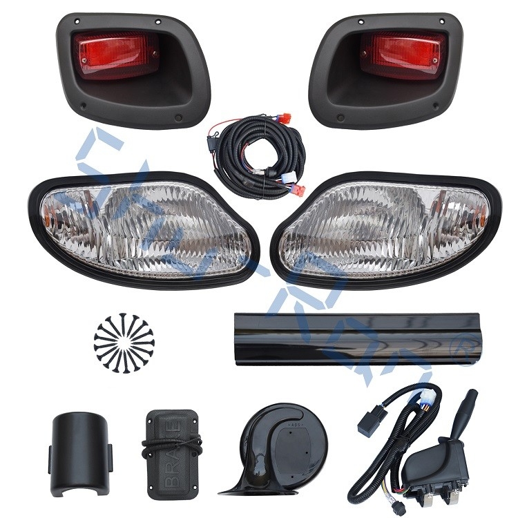 Libertà di lusso TXT 2014 di Kit Fits EZGO della luce dell'alogeno del carretto di golf su con il corredo del segnale di giro