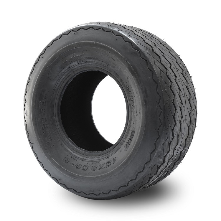 il carretto di golf 18x8.50-8 stanca le gomme del tappeto erboso della falciatrice da giardino, 4PLY, senza camera d'aria, un insieme di 4
