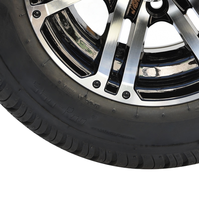 Ruota a 10 pollici del carretto di golf e contrappeso 4x4 Bolt (101.6mm) di 205/50-10 DOT Street Tire Combo -25