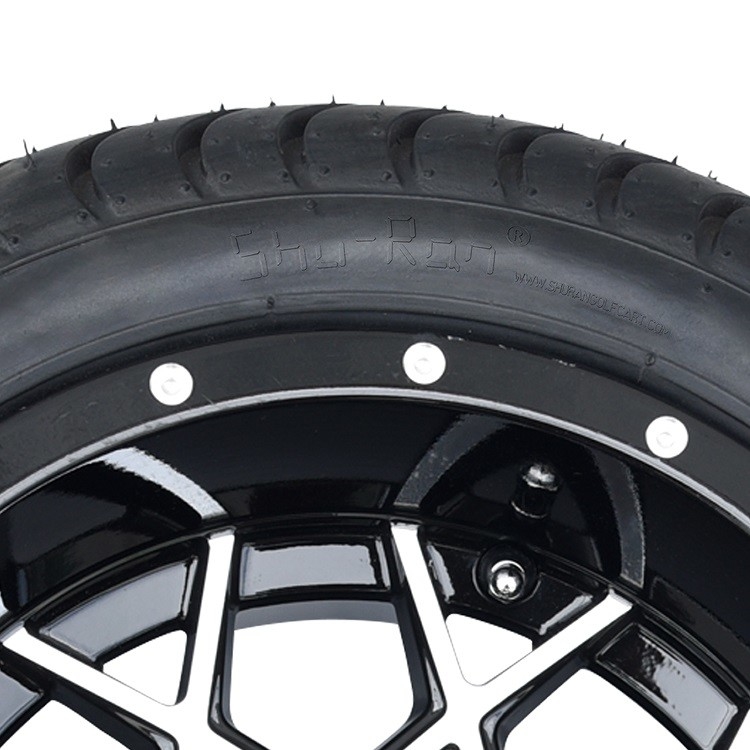 215/35-12 i pneumatici della via e 12 pollici di carretto di golf borda 4 PIEGHE DOT Rated