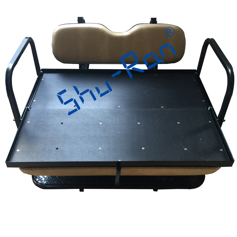Parte posteriore Flip Folding Back Seat Kit - fabbrica Tan Cushions del carretto di golf di EZGO TXT