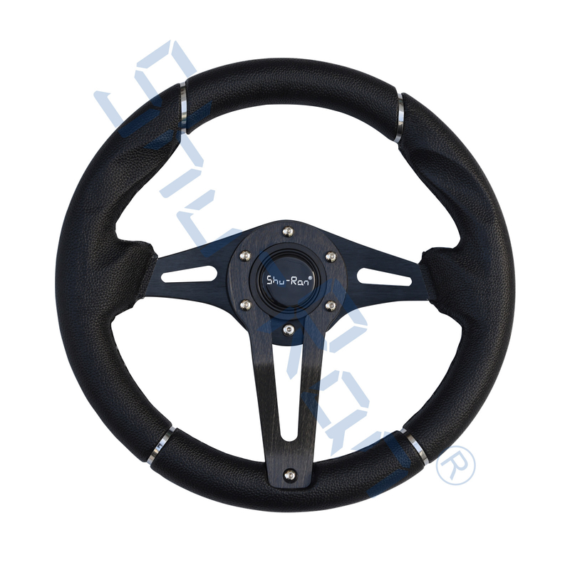 Presa del nero dello sfidante del carretto di golf/volante nero dei raggi per l'automobile del club, EZGO e Yamaha