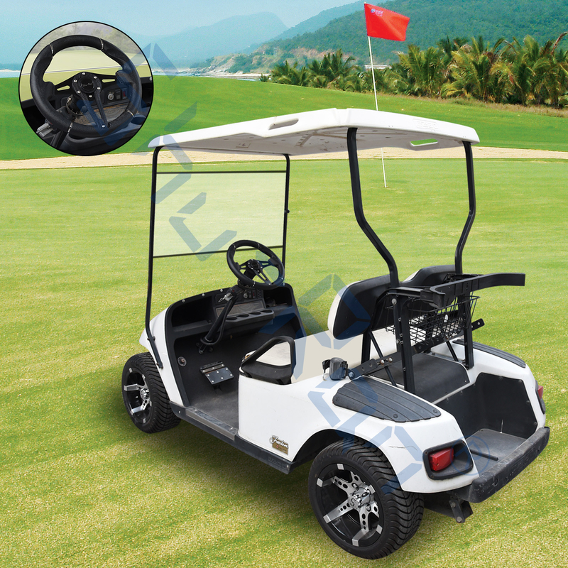 Presa del nero dello sfidante del carretto di golf/volante nero dei raggi per l'automobile del club, EZGO e Yamaha