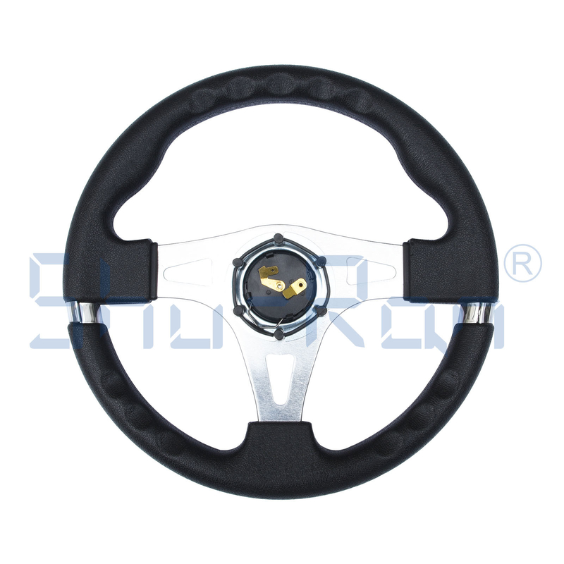 Volante su ordinazione rosso del carretto di golf F1 per l'automobile del club, EZGO e Yamaha