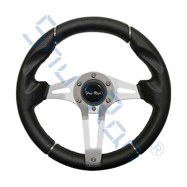 Presa del nero dello sfidante del carretto di golf/volante di alluminio dei raggi per l'automobile del club, EZGO e Yamaha