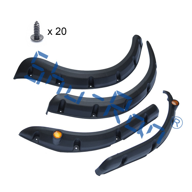 Chiarore di plastica del cuscino ammortizzatore del carretto di golf degli accessori del carretto di golf per il precedente dell'automobile del club, un insieme di 4