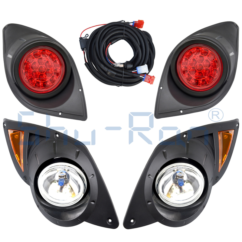 Corredo leggero di base del carretto di golf per l'azionamento di Yamaha, i fari dell'alogeno ed il fanale posteriore del LED