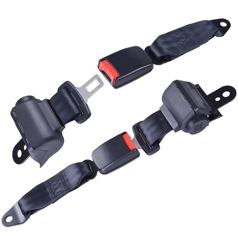 Il carretto di golf ritrattabile di 2 universali cintura di sicurezza il sostegno Kit Compatible con l'automobile del club di EZGO Yamaha