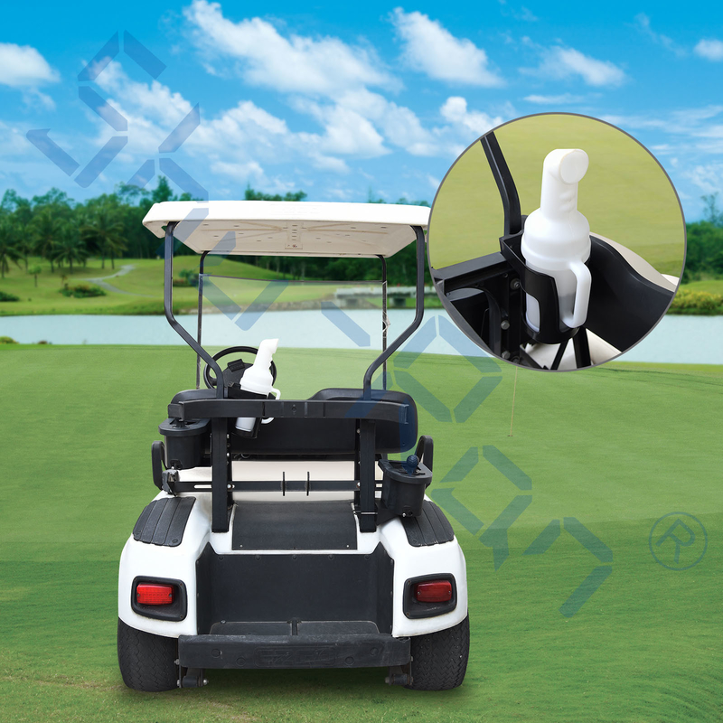 Bottiglia universale della sabbia del carretto di golf con il supporto per l'automobile del club, EZGO e Yamaha
